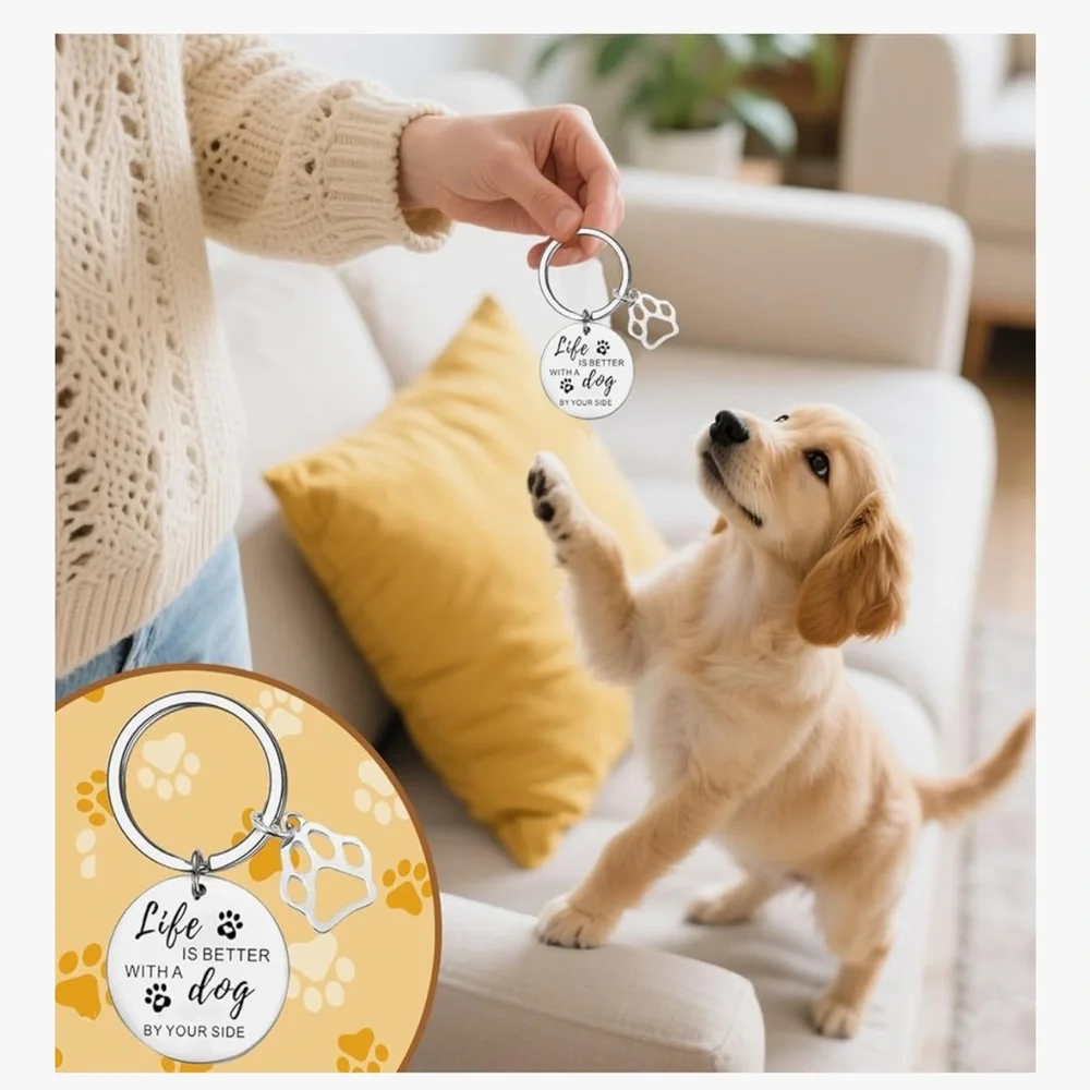 🆕 Dog Mom Gifts for Women, 4pcs Women Gift Set for Dog Lovers